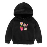 Moletom Infantil Blusa De Frio Girafinha Menina Quente Macio