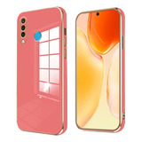 Wousunly Compatible Con Huawei P30 Lite Funda De Silicona Ro