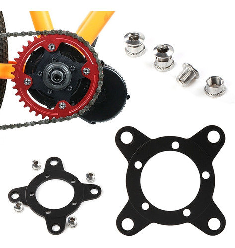 Adaptador Arex Chain Ring Spider Para Motor Eléctrico Bafang