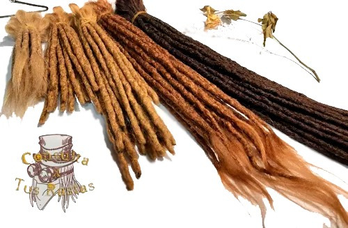 Rastas Dreadlock Extensiones X 5 Unid 30 Cm Sintético Medium