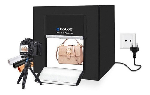 Photo Box Estúdio Fotográfico 80cm Profissional Puluz Pu5080