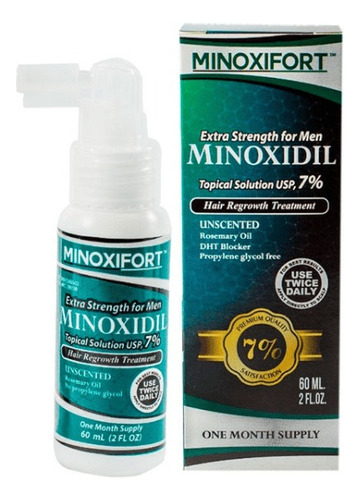 Minoxidil Minoxifort 7 % Men/women - mL a $798