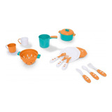 Brinquedo Infantil Kit De Cozinha Colorido Ta Te Ti Calesita