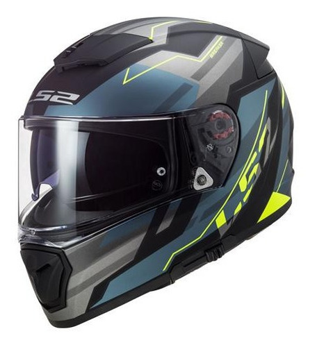 Casco Cerrado Ls2 Breaker Beta Cobalto Mate