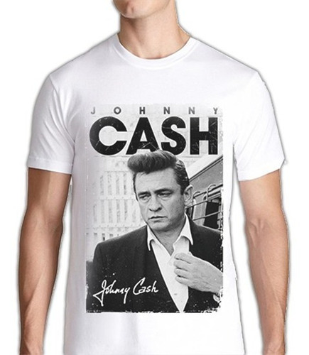 Playera Camisetas Johnny Cash Country Man Todas Tallas Unsx