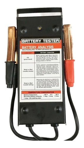 Tester Digital Medidor Probador De Carga Batería 125 A