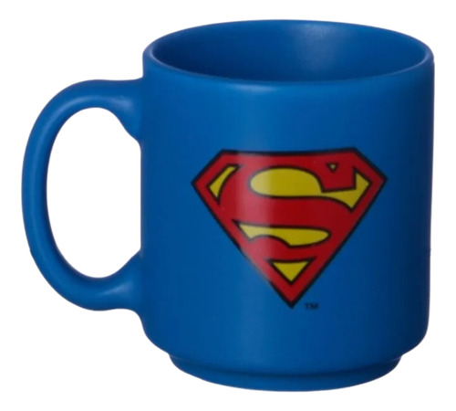 Caneca Super Man Mini Caneca Liga Da Justiça Superman