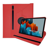 Capa Tab S7 T870 T875 T876 Case Giratória Premium + Pelicula