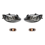 2 Faros Y 2 Cuartos Depo Ibiza P/ Seat 2013 - 2017