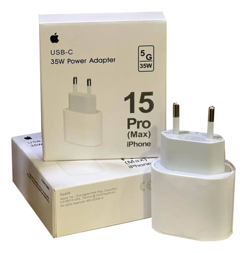 Carregador Usb C 35w 5g Apple iPhone 15 Pro Max