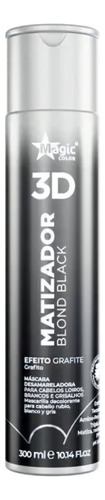  Matizador Magic Color 3d Blond Black 300ml Tom Louro Claro