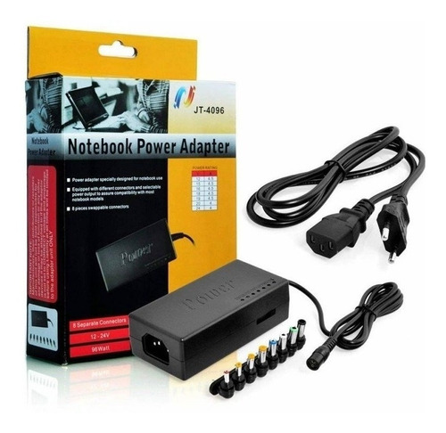 Cargador Universal Notebook Laptop 9 Puntas 12-24v 96w 