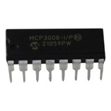Chip Conversor Analógico Digital Mcp3008 Dip