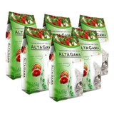 Pack 6u Piedras Altagama Mañana De Campo Gato 3.6kg Pet Shop X 3.6kg De Peso Neto