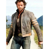 Campera Wolverine Cuero Xmen