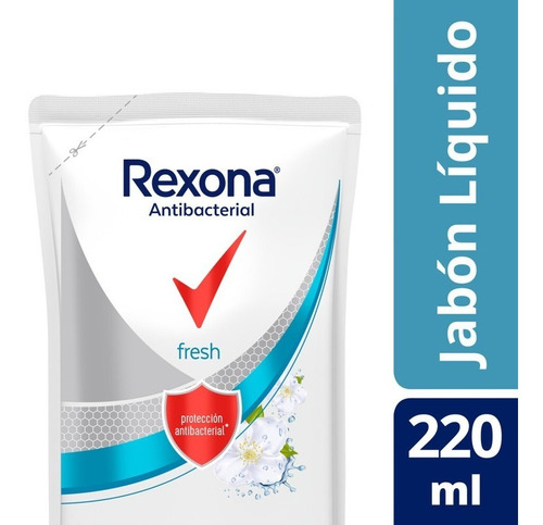 Rexona Jabón Líquido Antibacterial Fresh 220ml