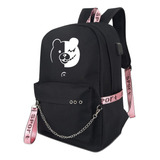 Roffatide Anime Danganronpa Mochila Luminosa Bolsa De Libros