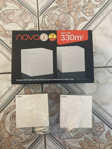 Roteador Nova Wireless Wi-fi Gigabit Mesh Mw6 Tenda 1 Pç