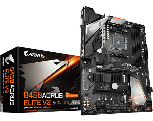 Kit Placa Mãe B450 Aorus Elite V2 + Ryzen 5700x3d + 32gb Ram