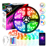 Tira Led Wifi Multicolor Rgb 5050 Rollo 5 Metros Alexa 