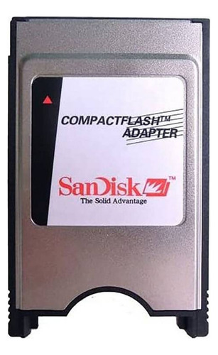Adaptador Pcmcia Lector Grabador Compact Flash Sandisk