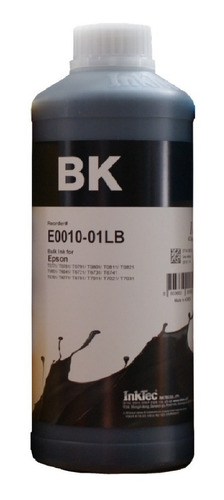 1 Lt Tinta Negra Para Epson 544 / L5190 