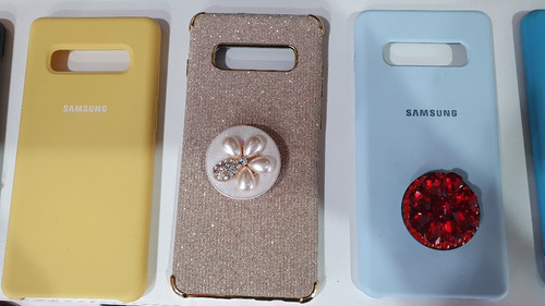 Kit Capa Capinha Case Samsung Galaxy S10 Plus Original