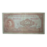 Colección-billete De 50 Pesos Oro Colombia Año 1957 - L 009