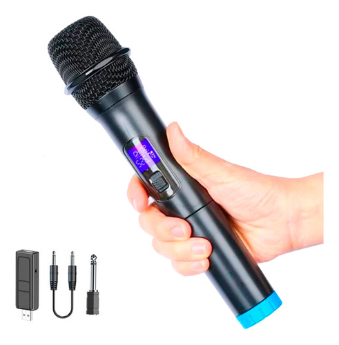 Microfone Sem Fio Vocal Profissional Completo Karaokê Igreja
