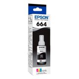 Tinta Epson 664 Negro Ecotank L110/l120/l200/l220/l380/l1300