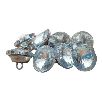 Botón De Cristal 25mm Capitonado Cabecera, Sillón 50 Piezas | MercadoLibre