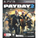 Jogo Payday 2 Playstation 3 Ps3 Mídia Física Original Usado