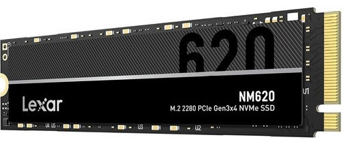 Disco Sólido Ssd Lexar Nm620 512gb M.2 Nvme 2280 Pcie Negro