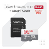 Cartão Microsdxc 100mb/s Para Galaxy A10 128gb