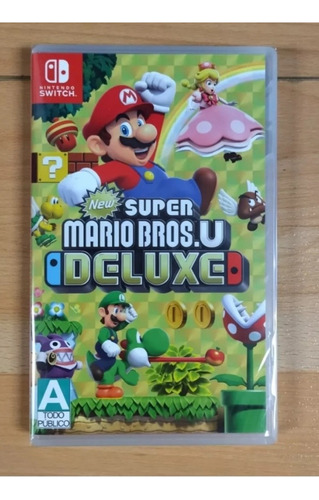 Juego Para Nintendo Switch New Súper Mario .u Deluxe