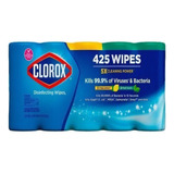 Toallitas Clorox Desinfectantes Mata 99.9% Virus Paq 5 Botes