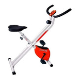 Bicicleta Fija Expert Fitness Plegable Gimnasia 110kg El Rey