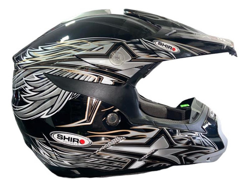 Casco Shiro Mx Sh 333 Crossover