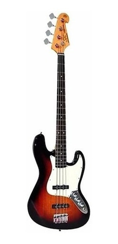 Bajo Eléctrico Sx Jazz Bass Sjb62+ C/ Funda Sunburst