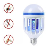 Foco Led 2n1 Mata Mosquitos Insectos Lámpara Repelente