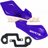 Cubremanos Flotantes Wirtz Shock  Azul Enduro Cross Atv 