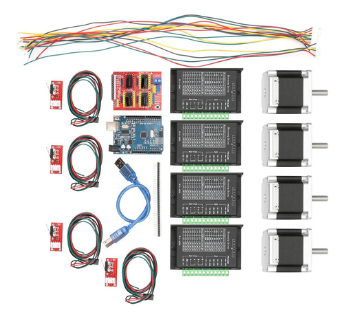 Kit Cnc De Impresora 3d Limit Shield Nema 23 Stepper