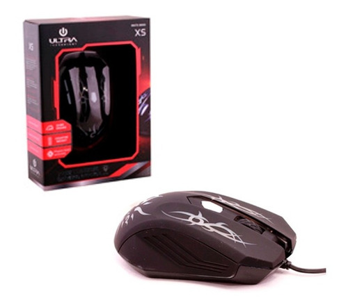 Mouse Gaming X5 Ergonomico 800-1200-1600-2400 Dpi