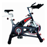 Bicicleta Spinning Turín Banda Volante 20k Sport Fitness Color Negro/rojo
