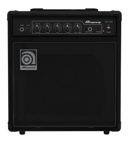 Combo Amplificador Ampeg Para Contrabaixo 15 Watts Ba108v2