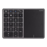 B Touchpad Sem Fio De 22 Teclas 2 Em 1 Teclado Numérico Sem