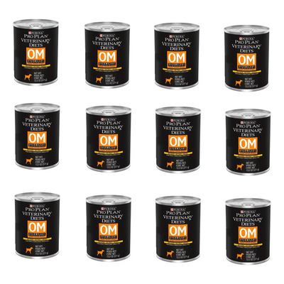 12 Latas Pro Plan Om Overweight Management Para Perro | Envío gratis