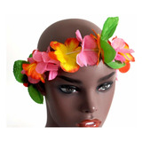 Diadema De Flores Hawaianas Tropical Hawaii Luau Leaf Crown