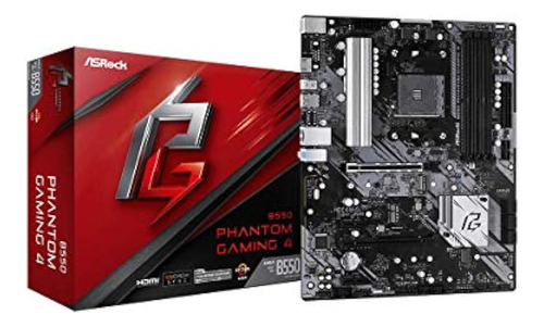 Asrock B550 Phantom Gaming 4 Admite La Placa Base De Los Pro