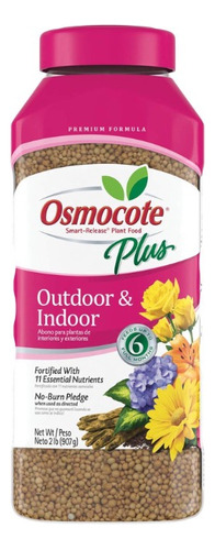 Osmocote Plus Abono Para Plantas De Int. Y Ext. .907kg